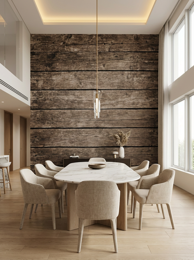 Linear Wood with Shadow
