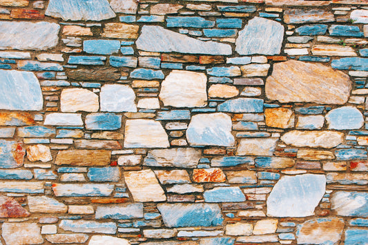 Vibrant Gemstone Wall