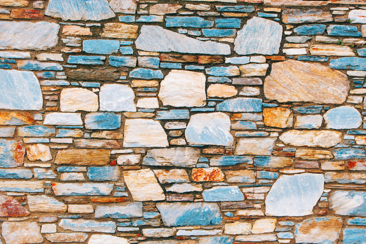 Vibrant Gemstone Wall